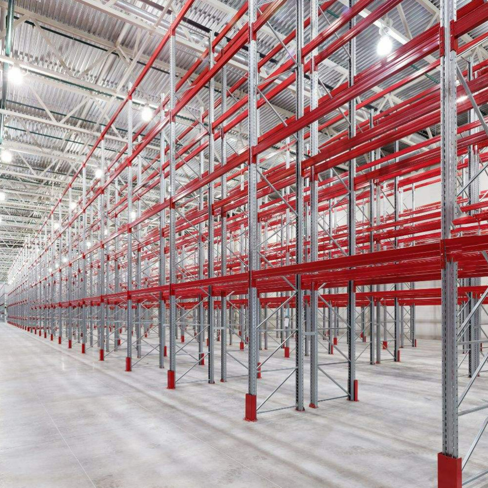 Industrial Shelving Warehouse Rack Heavy Duty Pallet Racking System for Distribution Centers CE Certified