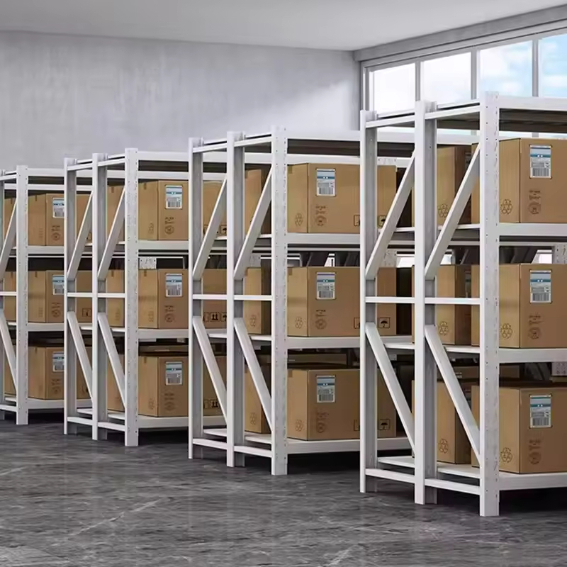 Hot Selling 5 Layer Medium Duty Steel Storage Racks Shelving Units Adjustable 200kg-500kg Corrosion Protected for Warehouse Use
