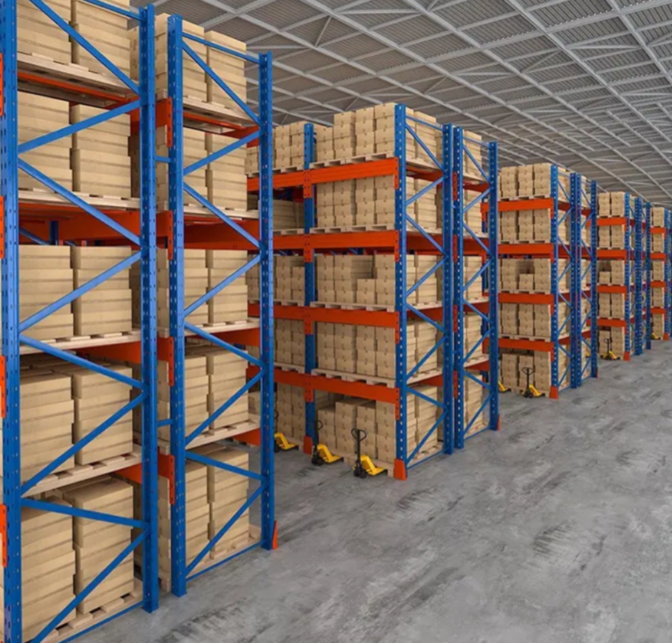 Industrial Selective Pallet Rack High Loading Steel and Plastic Storage Racking for Warehouses Selective Pallet Racking