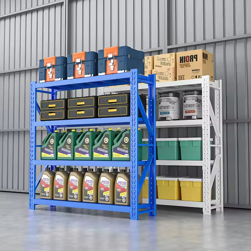 Middle Duty Steel Warehouse Industrial Pallet Storage Shelf Rack 5 Tier Galvanised Metal Garage Shed Shelving Racking Shelf Unit