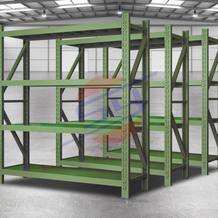 Wholesale Five-Layer Steel Warehouse Pallet Racking System Four-Adjustable Metal Wire Inventory Management and Tire Racking