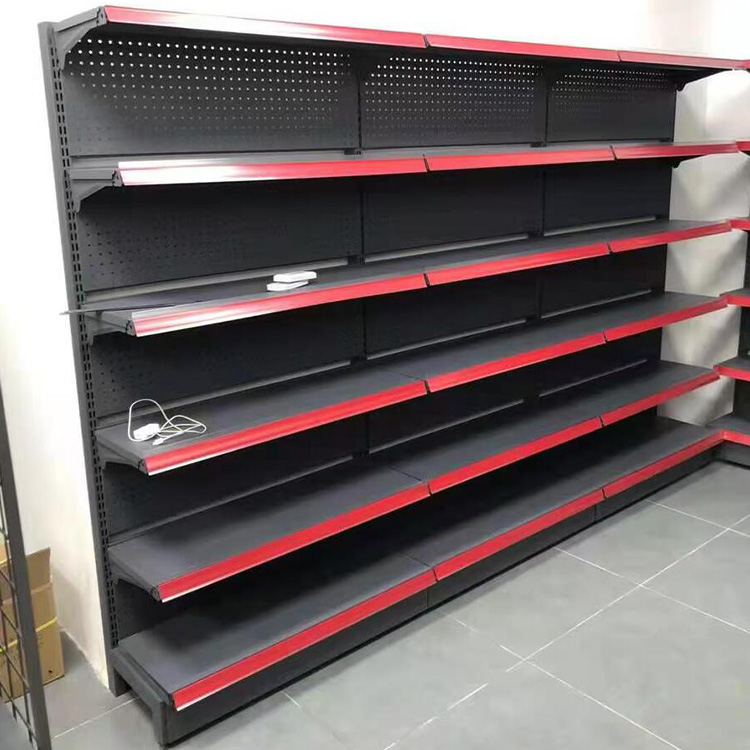 Custom Retail Store Shelf Supermarket Shelving Display Shelves for Retail Store RACK SUPERMARKET Market Shelf