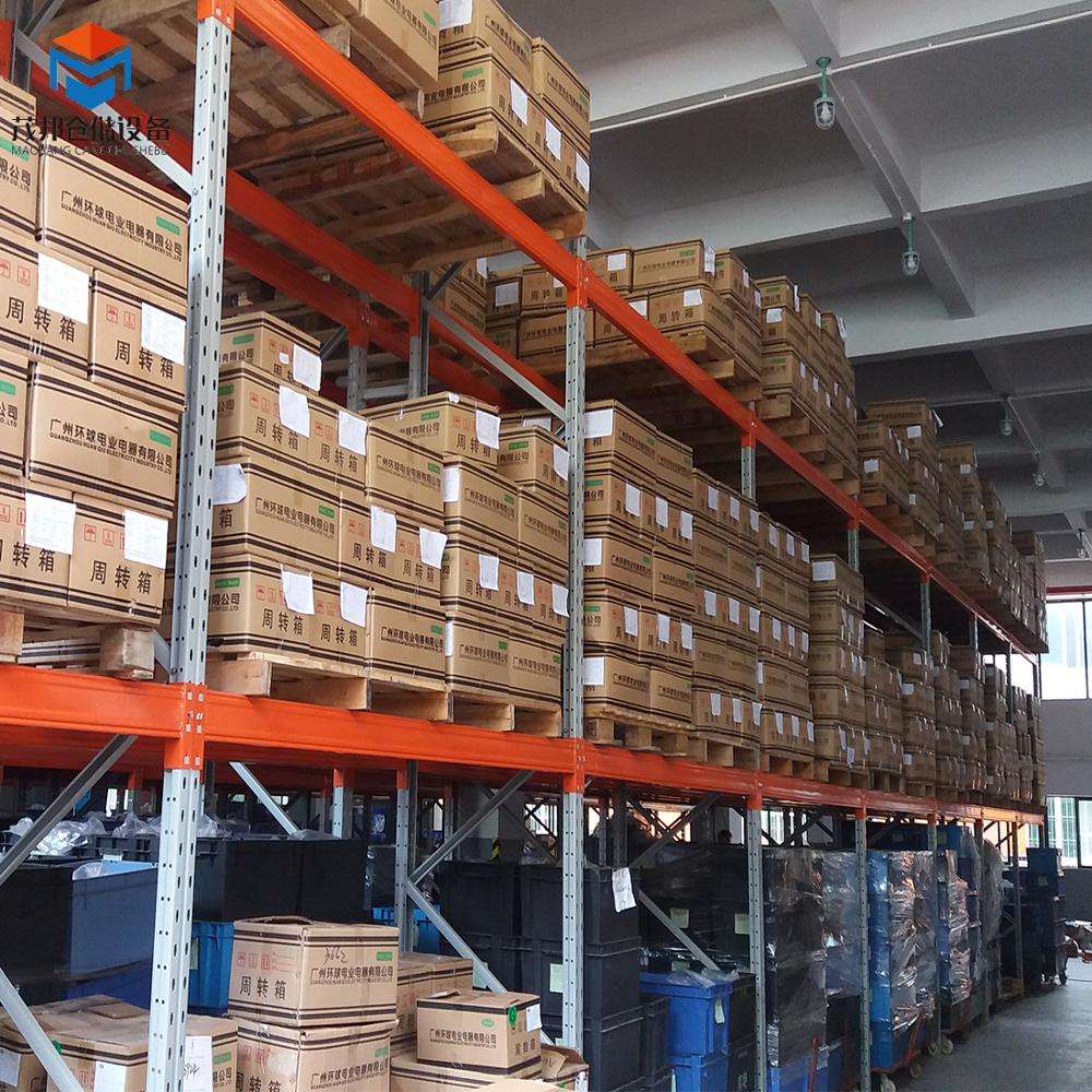 Sanyang Heavy-Duty Pallet Shelf Thickened Iron Frame Steel Laminate Warehouse Storage Beams Stacking Racks & Shelves