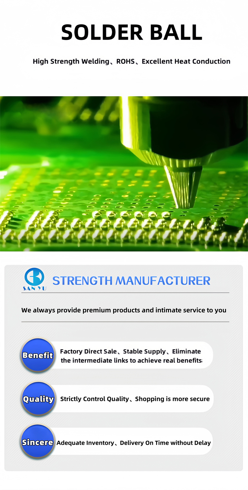 BGA Solder Ball Details