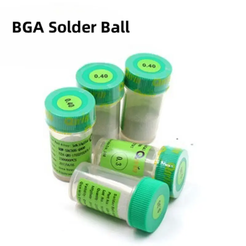 Environmentally Friendly Lead-Free With Different Sizes BGA Solder Balls For Computer Motherboard Repair And PCB Welding