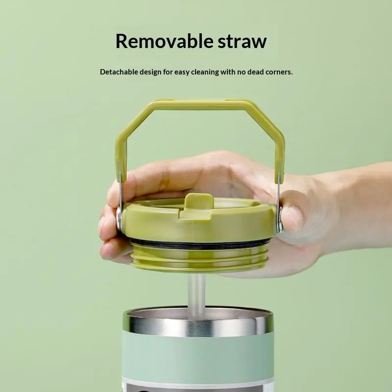 Cross-border 304 Double-layer Vacuum Insulation Stainless Steel Cup 6-12 Hours Thermal Insulation Portable Car/outdoor Use