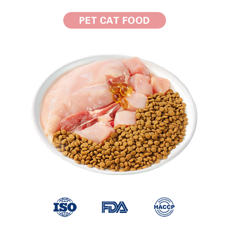 High-Protein, Nutrient-Rich Cat Food Containing Chicken, Fish, Beef, and Freeze-Dried Ingredients