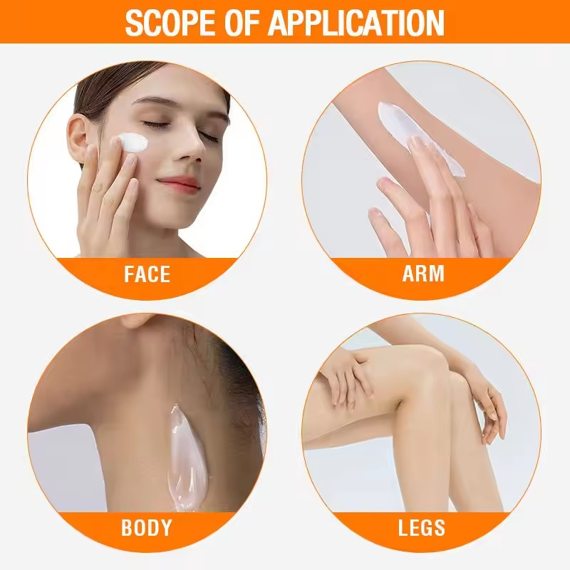 Private Label Custom Logo Sunblock SPF 50 Refreshing Moisturizing UV Protection Sunscreen