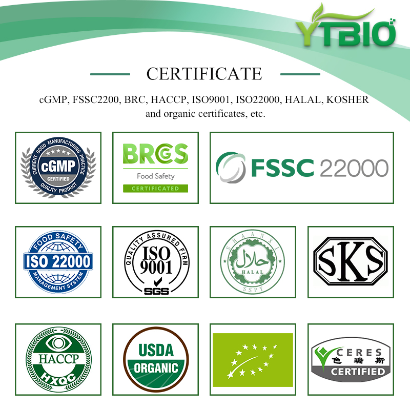 Ytbio Supply 4: 1 Passion Flower Extract Powder Passiflora Caerulea Botanical Herbal Extract