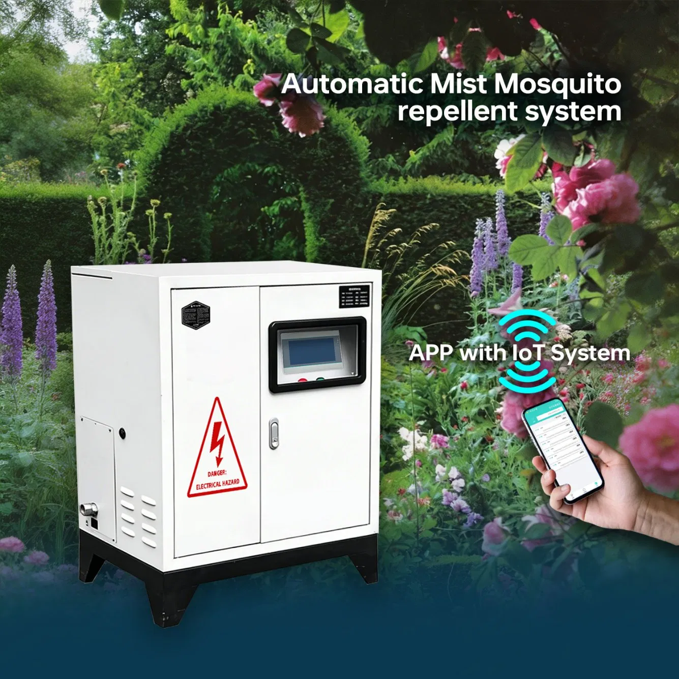 Golf Course Green Moisturizing Misting System Fog Machine for Mosquito Repellent