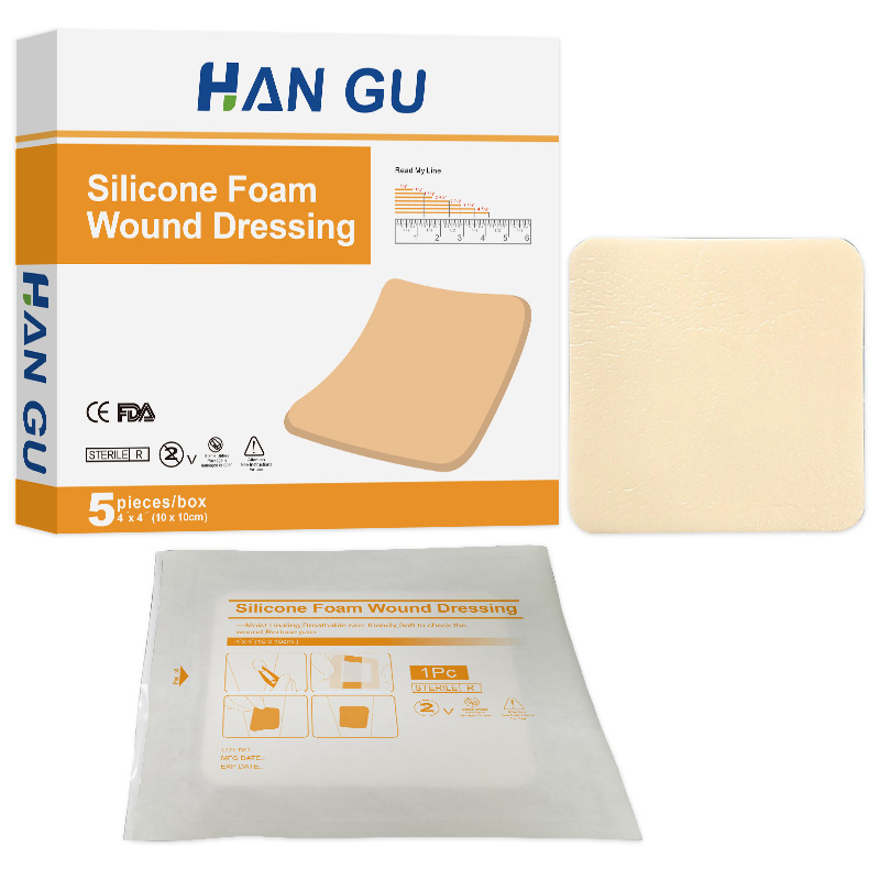 Soft Silicone Foam Dressing for Bedridden Patient Care