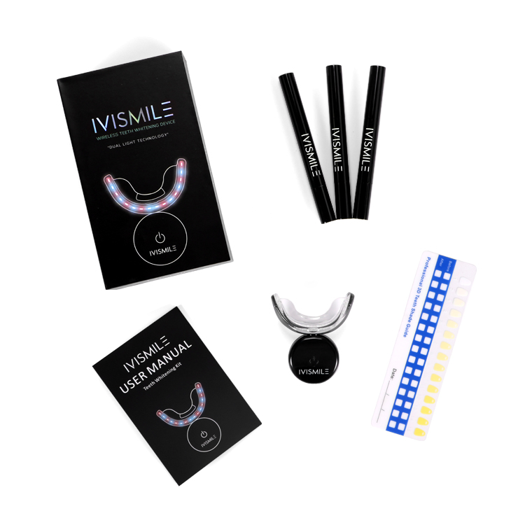 Custom Private Logo Ingredient Gel Dental Adults Professional Wireless Teeth Whitening Kits