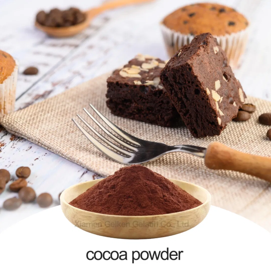 Industrial 25kg Bag Bulk Cocoa Powder Food Processing Raw Material for Chocolate