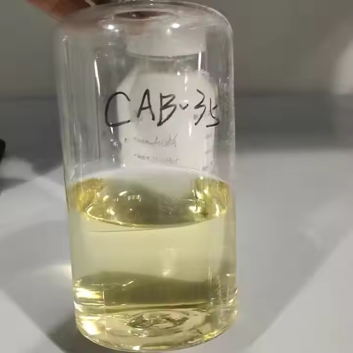 High Quality Cosmetic Grade Surfactant Cocamidopropyl Betaine Cab-35% 61789-40-0 CAS Raw Material for Detergents-Powder Liquid