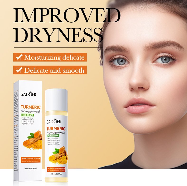 Online Wholesale and Retail Turmeric Essence Skin Care Whitening Face Serum Moisturizing Anti Aging Beauty Skin Care 5PCS Set