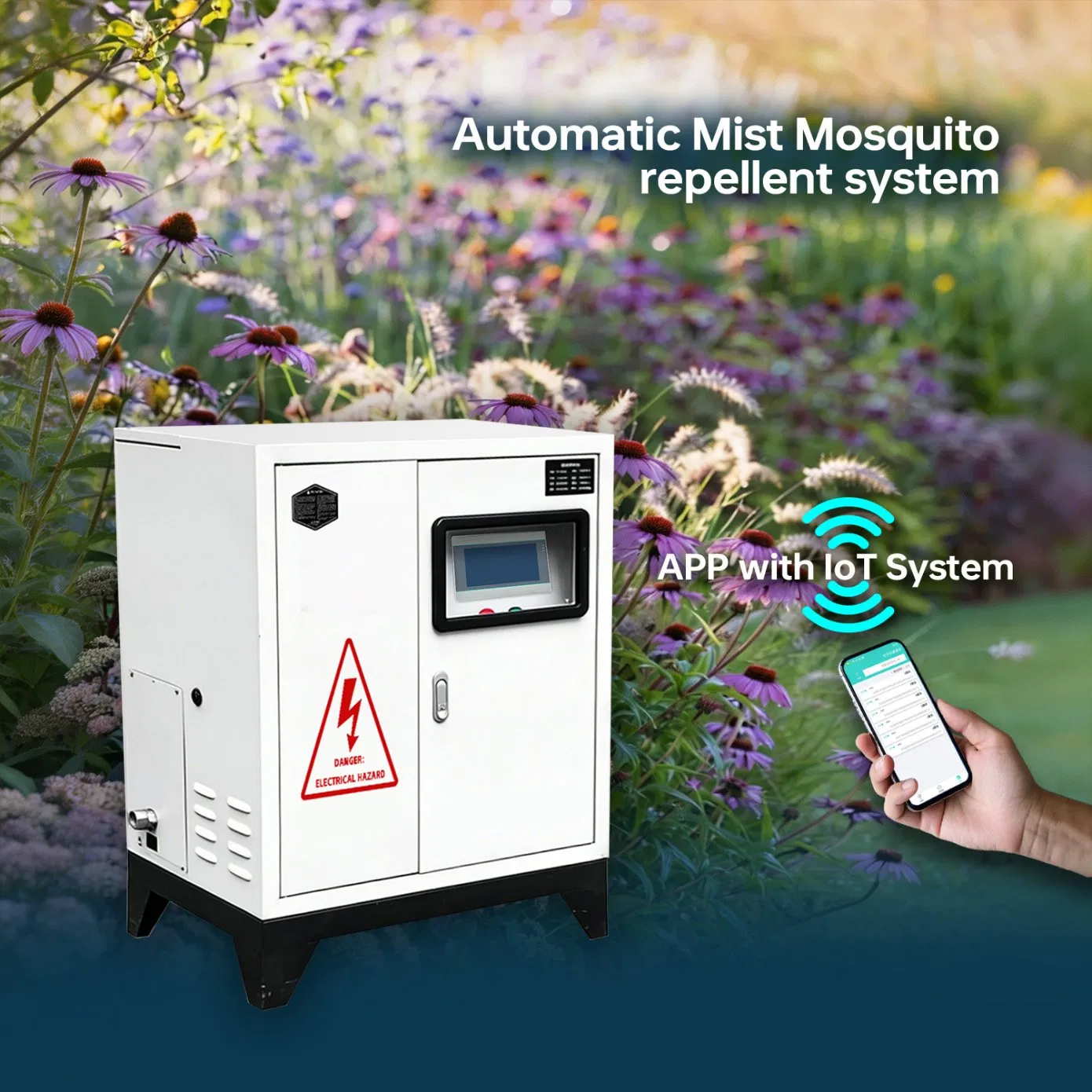 Golf Course Green Moisturizing Misting System Fog Machine for Mosquito Repellent