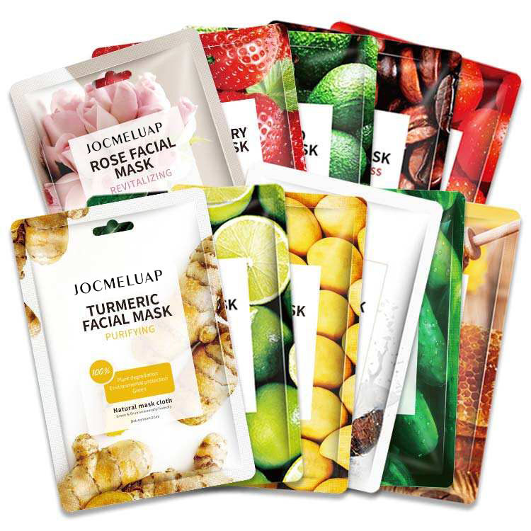 Skin Care Natural Organic Fruit Aloe Vera Whitening Hydrating Anti Wrinkle Repair Moisturizing Facial Mask