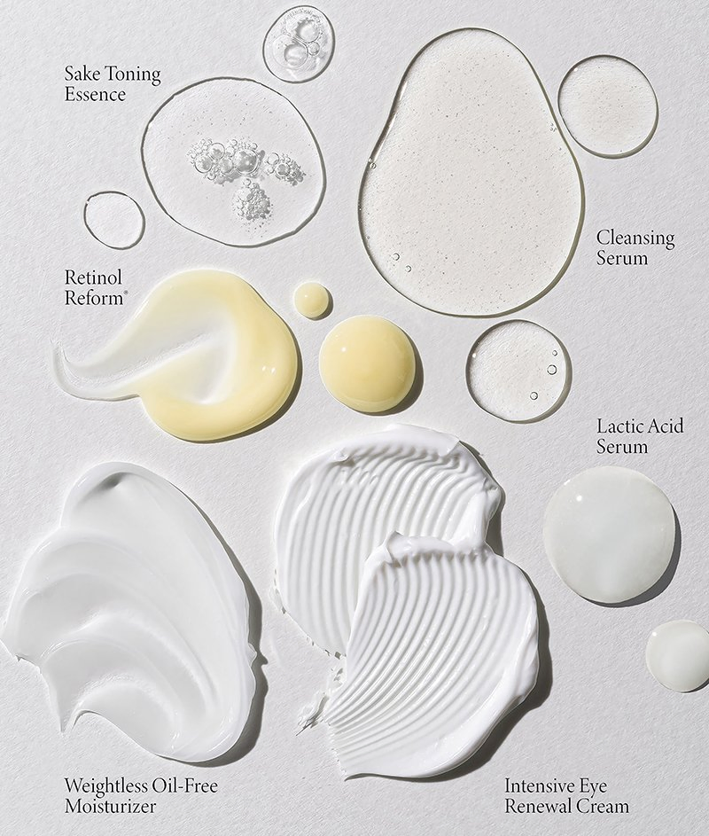 Korean Skin Care Set Exfoliating Cleansing Anti-Aging Serum Moisturizing Cream