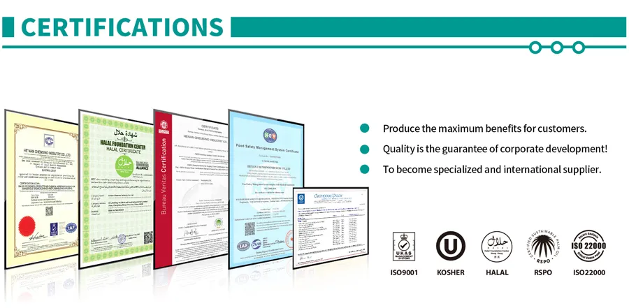 International Certifications