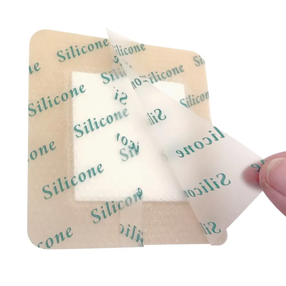 Medical Silicone Foam Dressing with Border for Optimal Healing