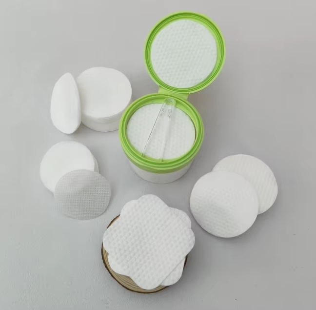 OEM Facial Cotton Toner Pads Gentle All Skin Care Moisturizing&amp; Wrinkles Removing