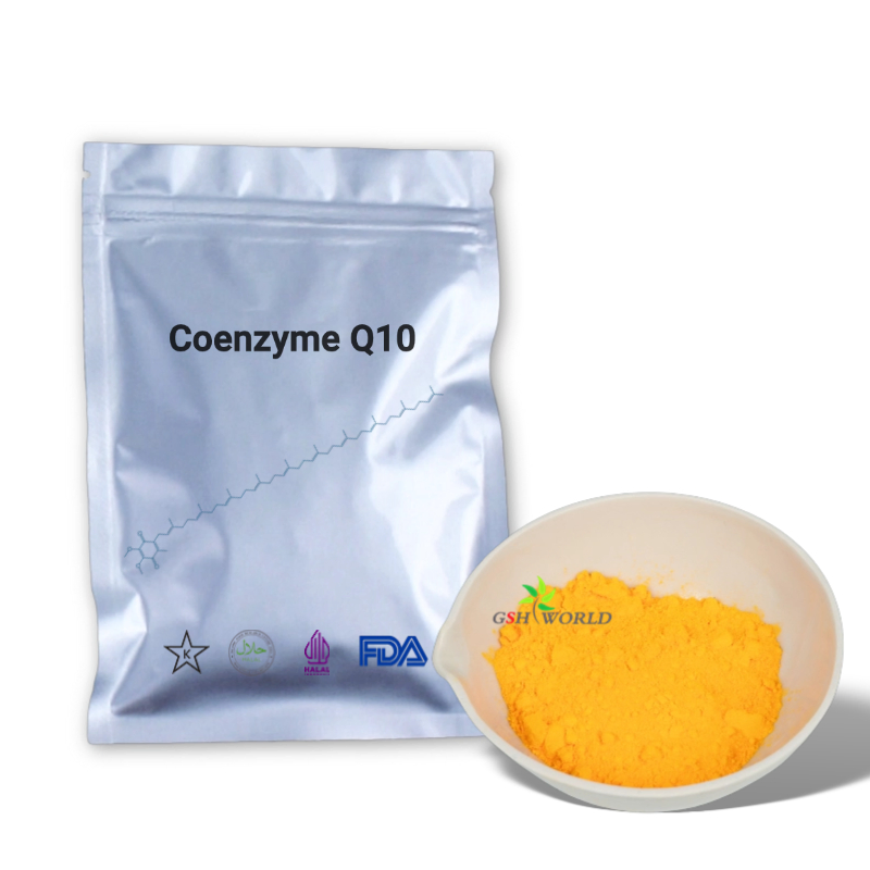 Heart Health Functional Raw Material for Dietary Supplements Coenzyme Q10 CAS 303-98-0