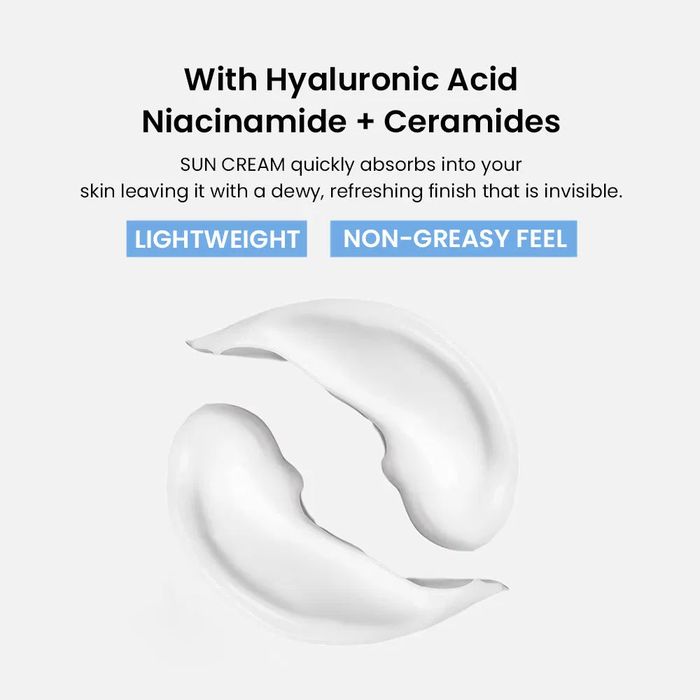 SPF 50 UV Protection Face Body Refreshing Moisturizing Sun Screen