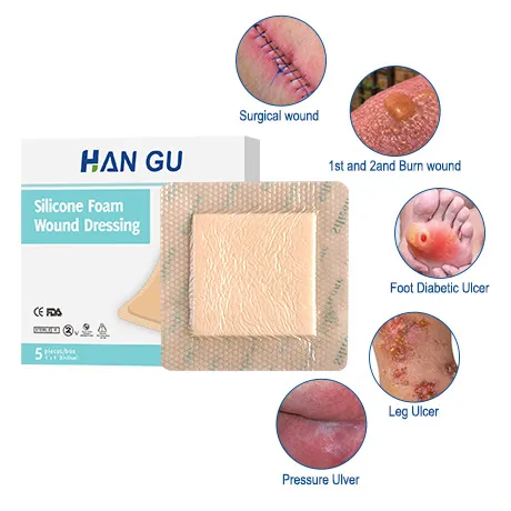Silicone Foam Dressing 5