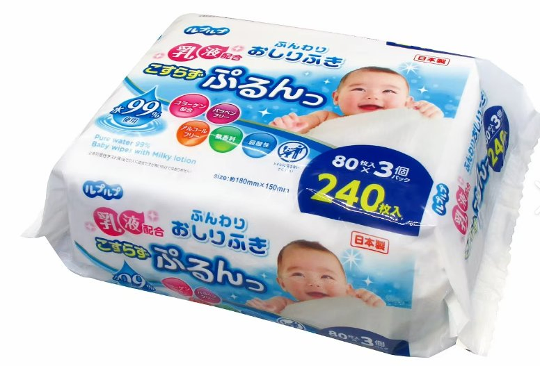 Spn Value Packed Lint Free Newborns Skin Care Rose Cleansing &amp; Moisturizing Baby Wet Towel Wipes Soft Cotton RO Water Nourish Aloe Vera Vitamin E Wet Tissue