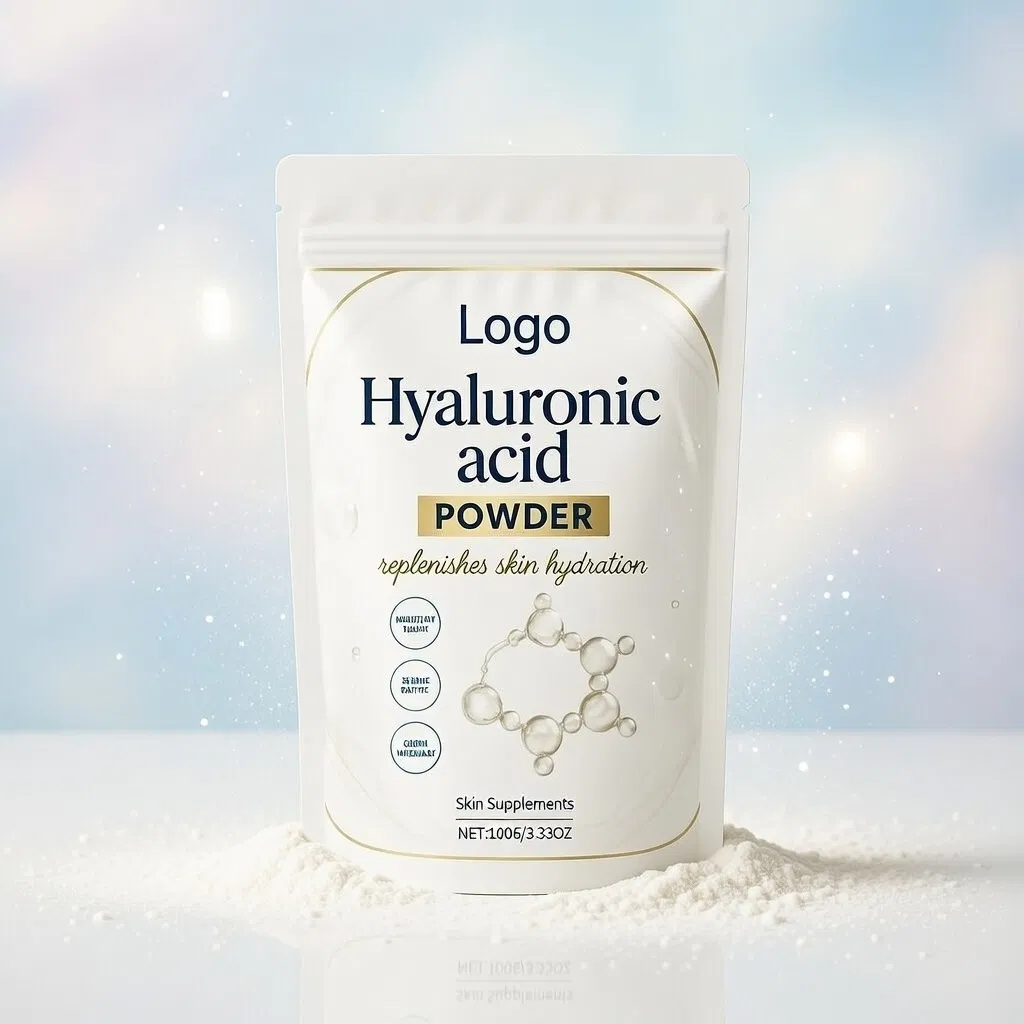 High Purity Hyaluronic Acid Powder Hydrating Raw Material
