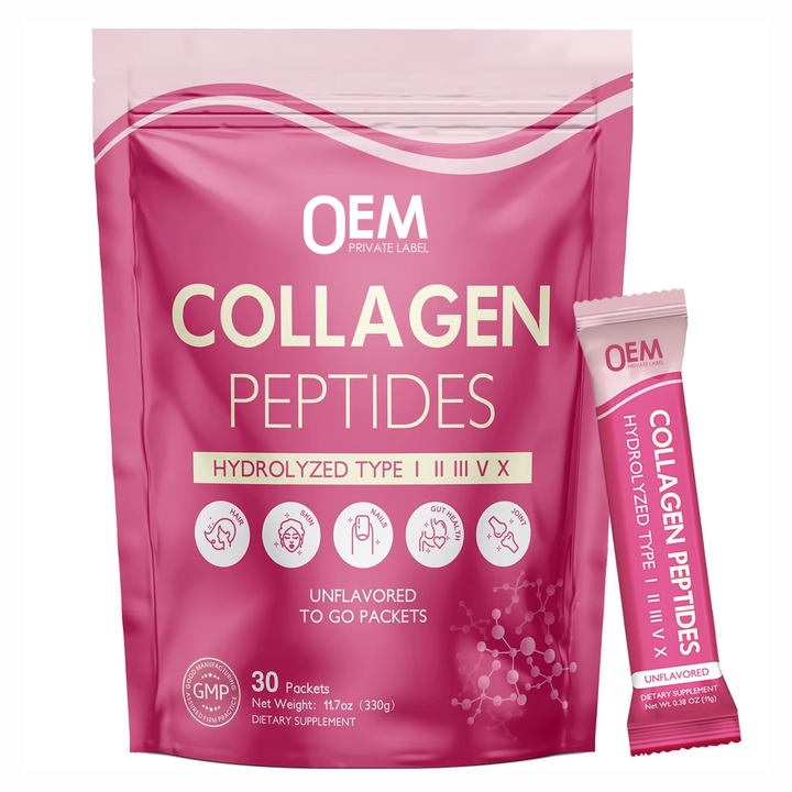 Biochealth Custom Whitening Supplement Collagen Powder Drink-Hydrolyzed Protein Powder for Hair, Skin, Joints Health