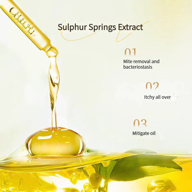 300ml Body Care Sulfur Soap Liquid Oil Control Bactericidal Soap Liquid Dark Mic Recommented