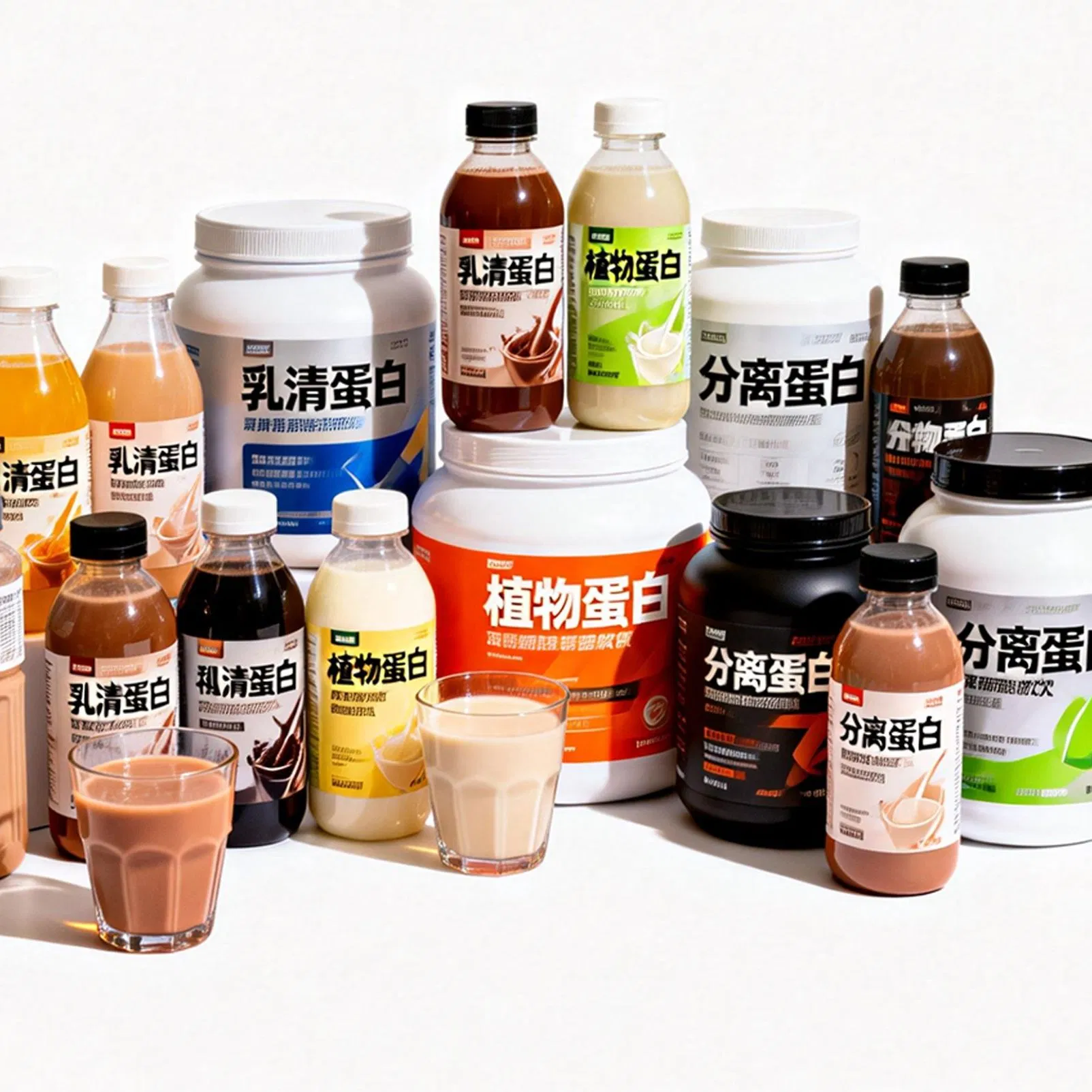 Heat Stable Soy Protein Isolate for Uht Beverages, Protein Shakes, Plant Based Milk, Functional Nutrition Drinks, Neutral Taste Suplementos Nutricionales