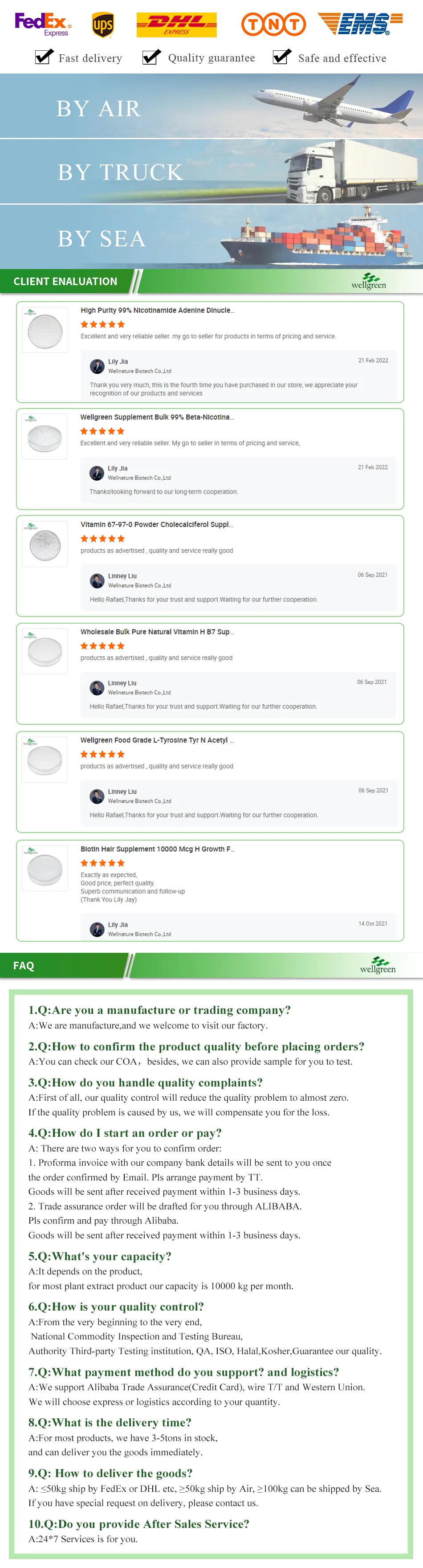 Product Quality Standards