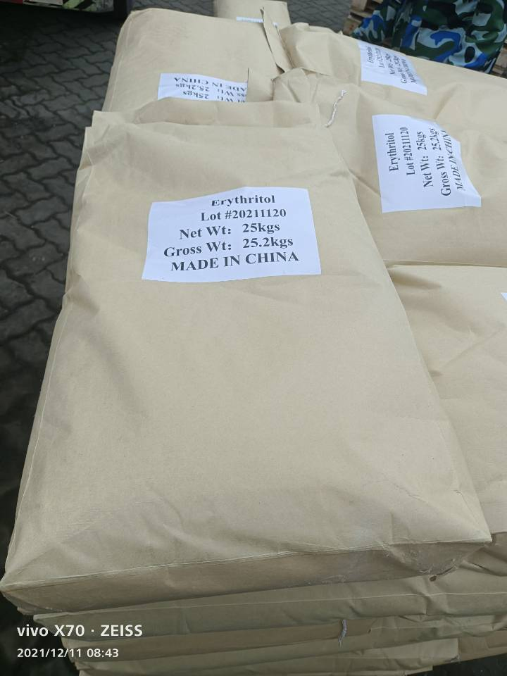 Erythritol Zero Sweeteners Healthy Food Ingredient