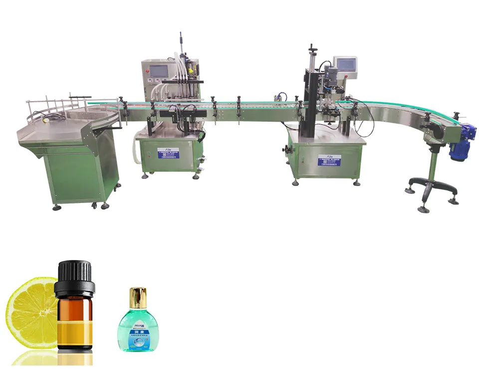 Automatic Bottle Filling Production Line
