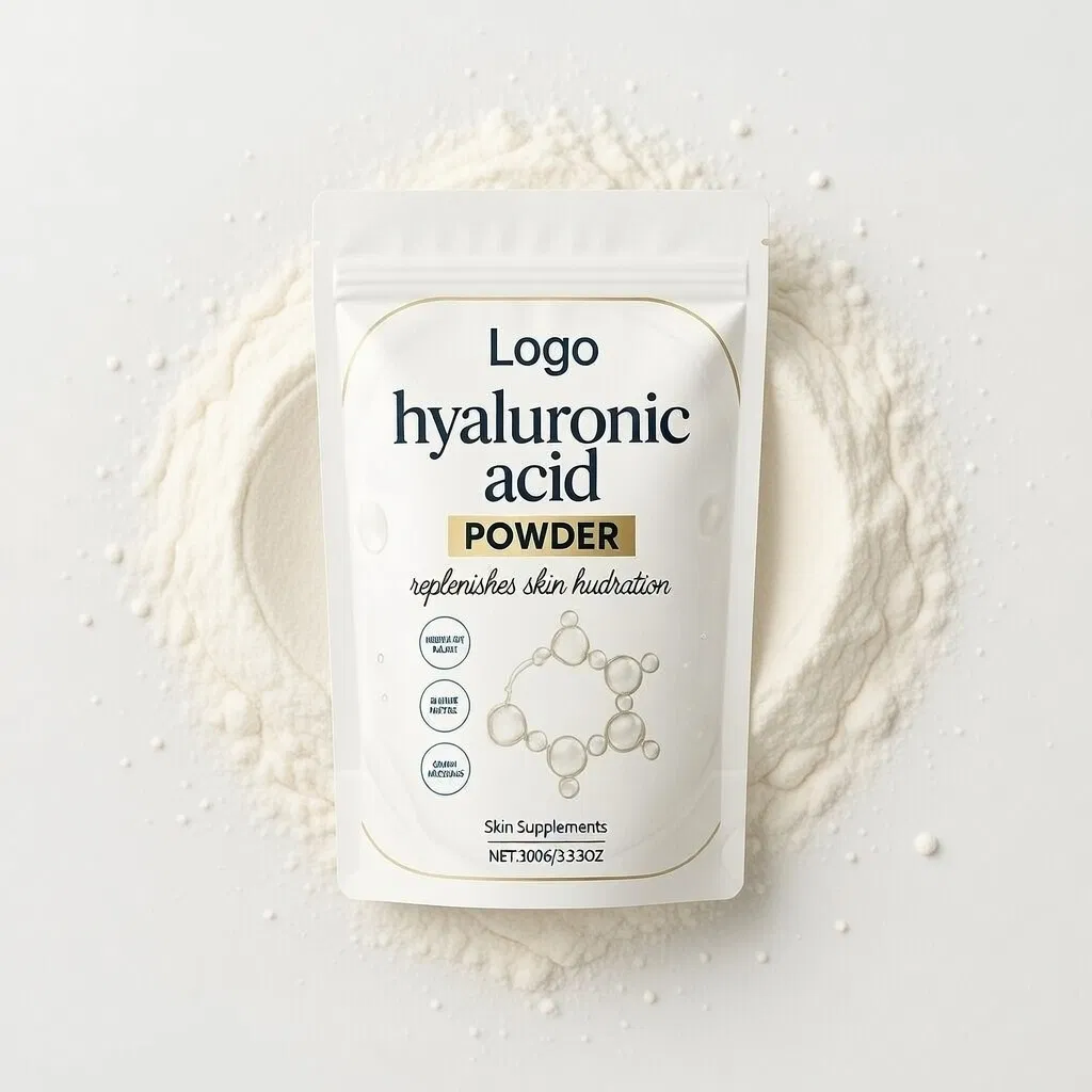 High Purity Hyaluronic Acid Powder Hydrating Raw Material