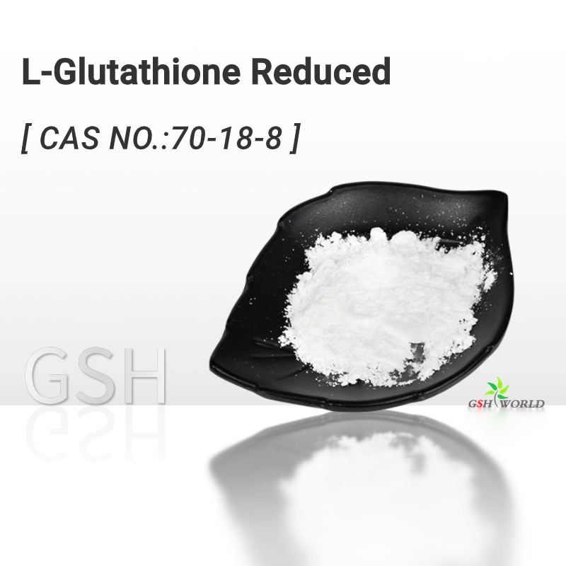 Antioxidation L-Glutathione Reduced Skin Whitening Cosmetic Grade Glutathione Gluten Free