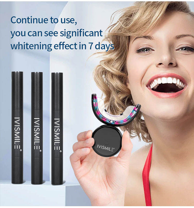 Custom Brand Teeth Whitening Kit 32 LED Whitening Light Wireless Tooth Whitening LED Kits