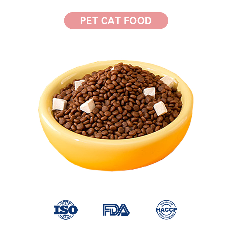 High-Protein, Nutrient-Rich Cat Food Containing Chicken, Fish, Beef, and Freeze-Dried Ingredients