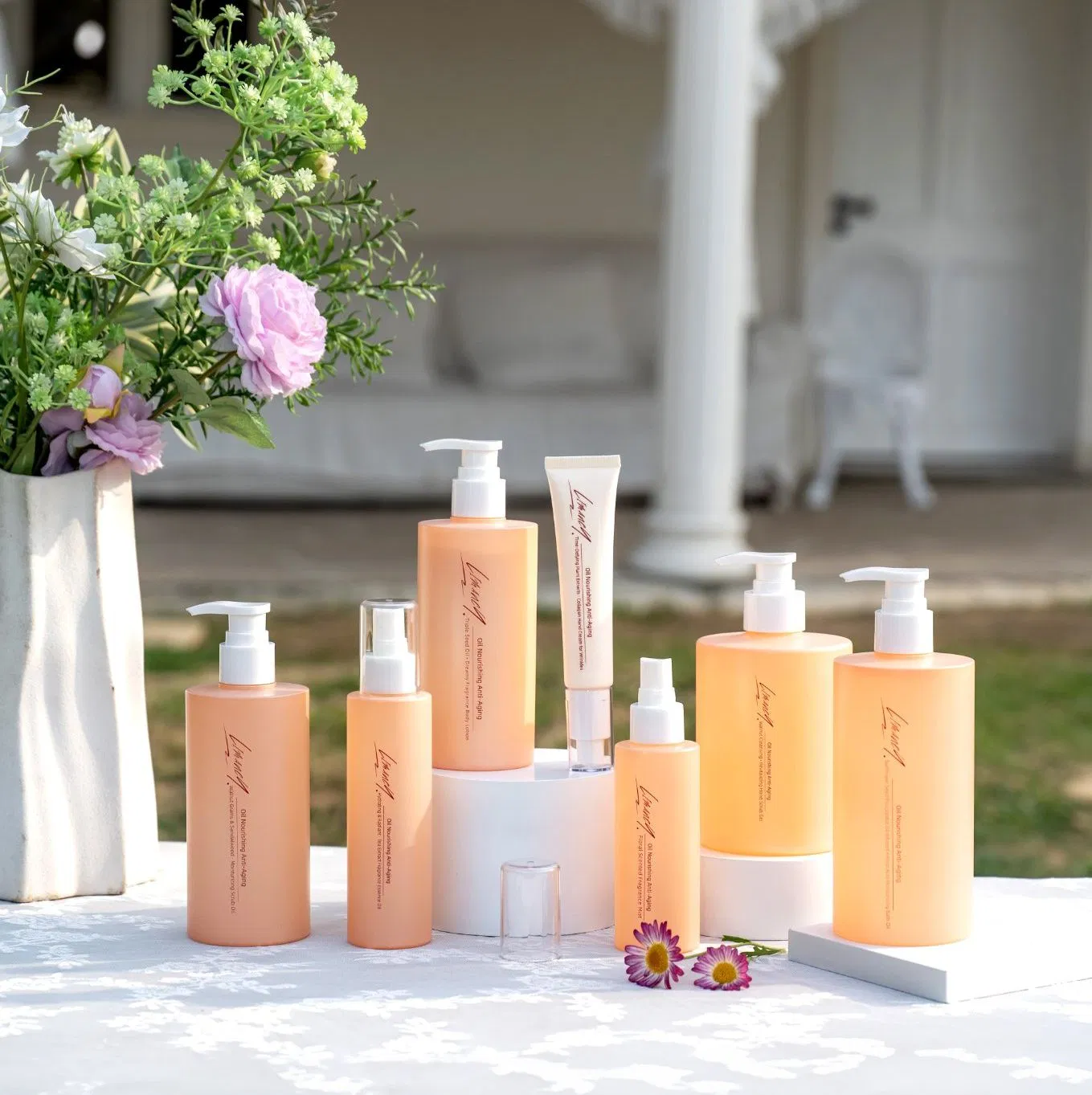 Oil Nourishing Anti - Aging Personal Care Set for Moisturizing and Barrier-Strengthening