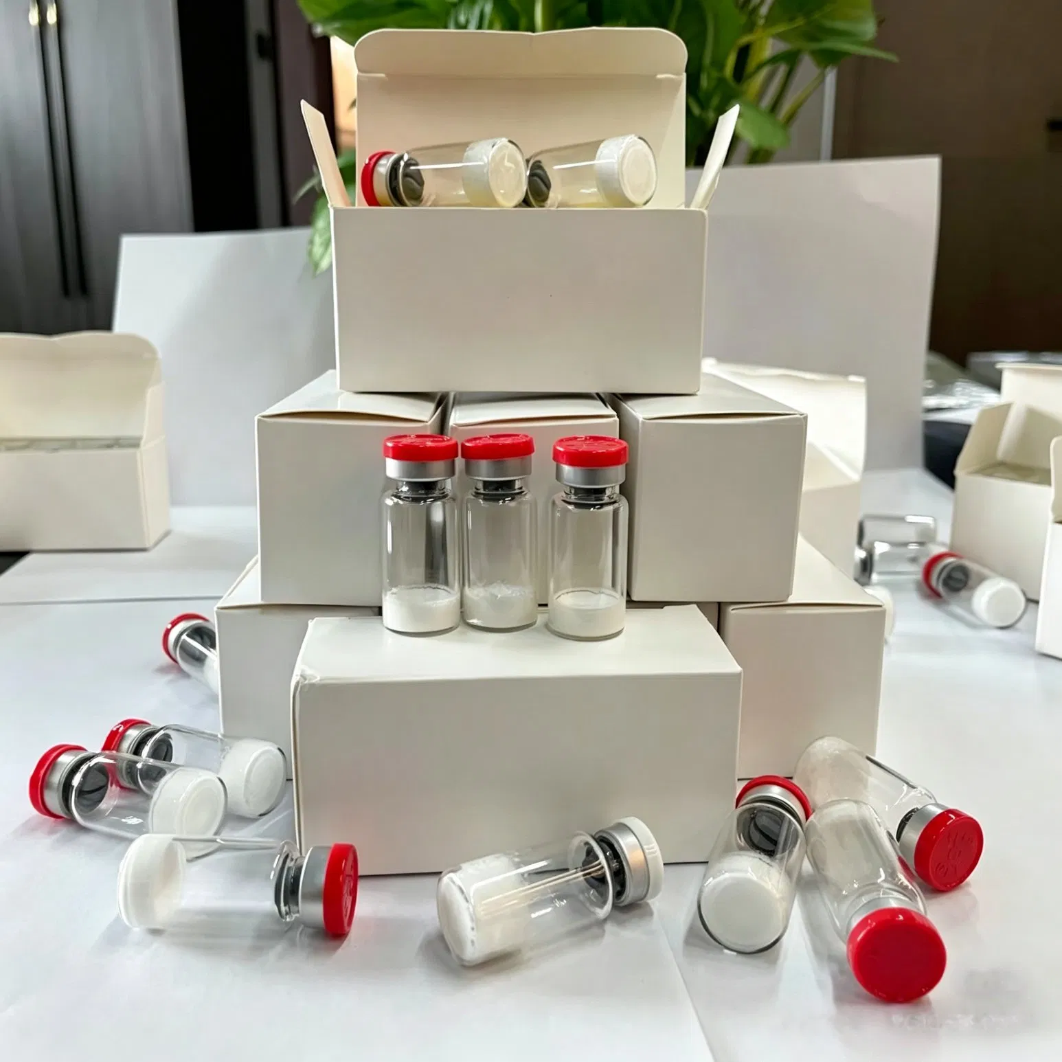 Premium Blue Copper Peptide (GHK-Cu) 99% HPLC Cosmetic Raw Material for Anti-Wrinkle