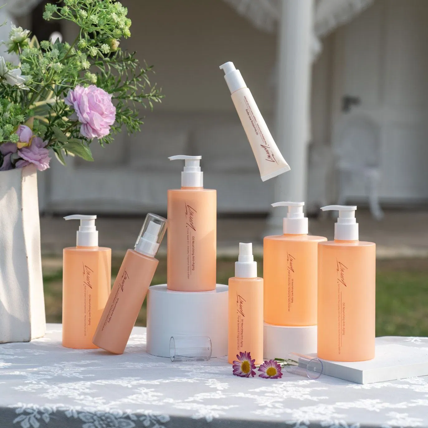 Oil Nourishing Anti - Aging Personal Care Set for Moisturizing and Barrier-Strengthening