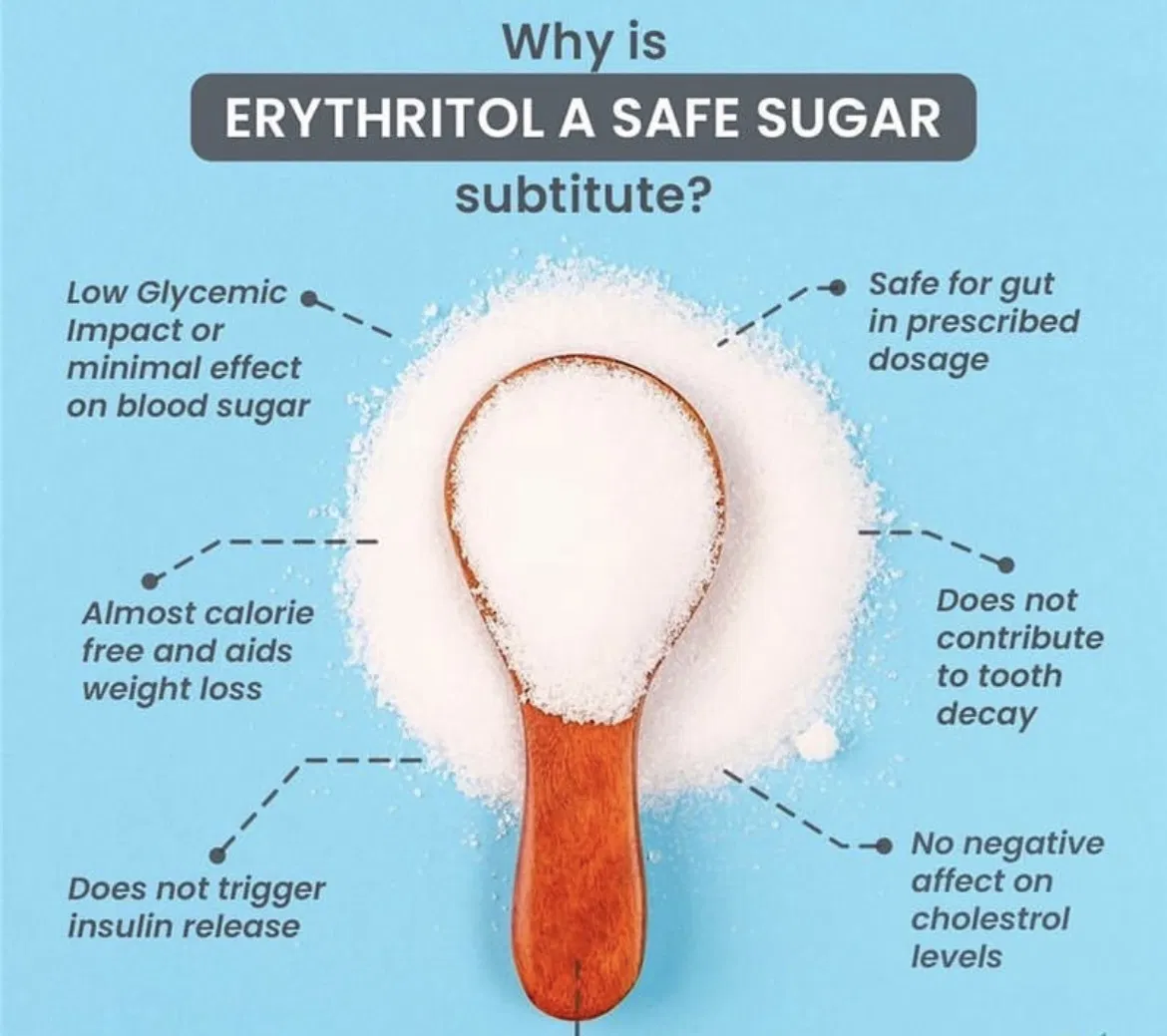 Non - GMO Sweeteners Erythritol Healthy Food Ingredient