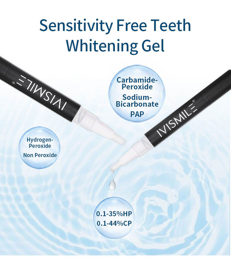 Custom Brand Teeth Whitening Kit 32 LED Whitening Light Wireless Tooth Whitening LED Kits