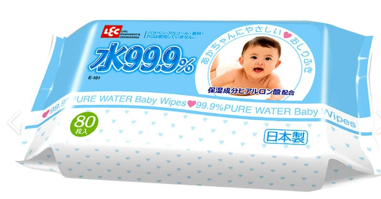 Spn Value Packed Lint Free Newborns Skin Care Rose Cleansing &amp; Moisturizing Baby Wet Towel Wipes Soft Cotton RO Water Nourish Aloe Vera Vitamin E Wet Tissue