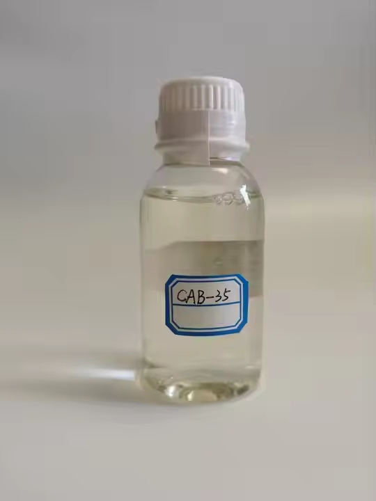 High Quality Cosmetic Grade Surfactant Cocamidopropyl Betaine Cab-35% 61789-40-0 CAS Raw Material for Detergents-Powder Liquid