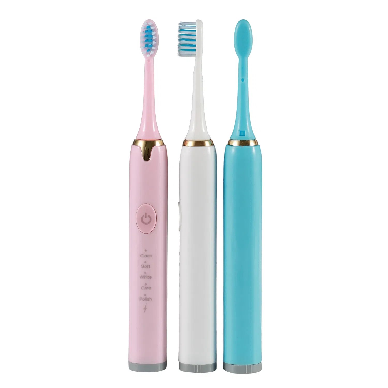 New Premium XP7 Waterproof Smart Ultra Whitening Wireless Charging Pressure Sensor Electric Toothbrush with 2 Replacement Head