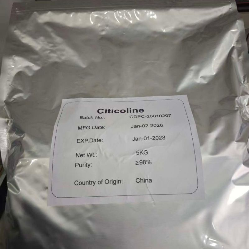 Citicoline Improves Cognition and Focus Dietary Supplement Raw Material 987-78-0