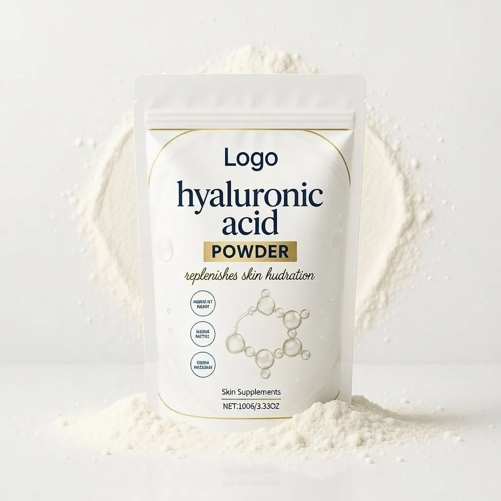 High Purity Hyaluronic Acid Powder Hydrating Raw Material